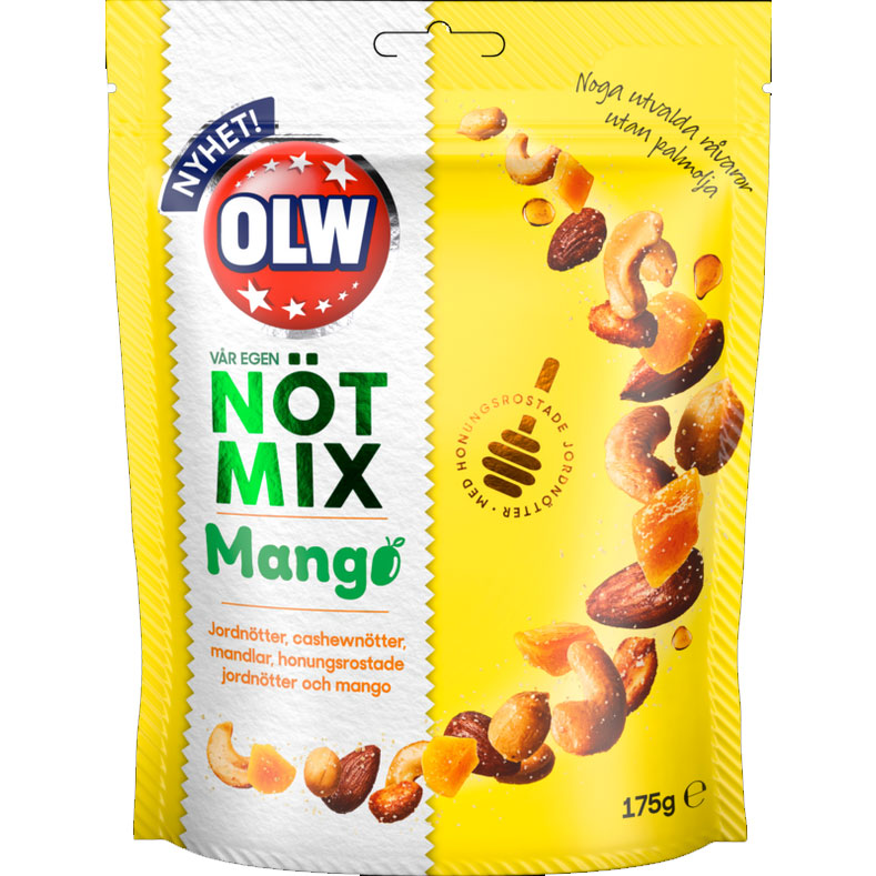 OLW Nut Mix Mango - 175 grams