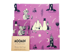 Gustaf & Linneas x Moomin Beeswax Cloth, "By nightfall"