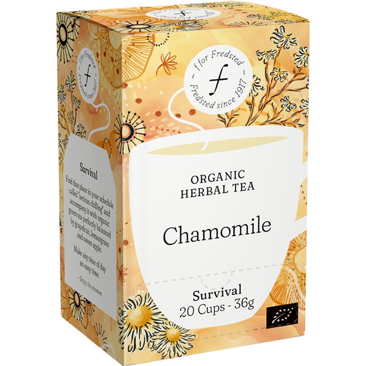Fredsted Survival Organic Chamomile Tea - 20 pcs