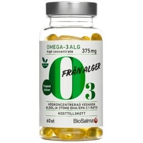 BioSalma Omega-3 from algae 375mg DHA/EPA - 60 capsules