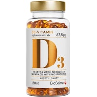 BioSalma vitamin D3 62.5µg high concentrate - 180 capsules