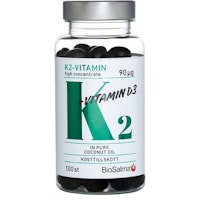 BioSalma K2 90µg + vitamin D3 25µg - 100 capsules
