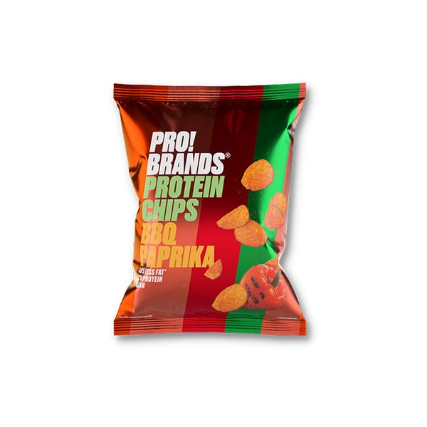 Pro!Brands Protein Chips BBQ Paprika - 50 grams
