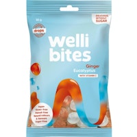 Wellibites Drops Ginger & Eucalyptus Vitamin C - 50 g