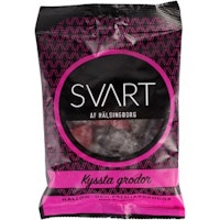 Svart Af Hälsingborg "Kyssta Grodor" Violet & Salty Licorice - 150 grams