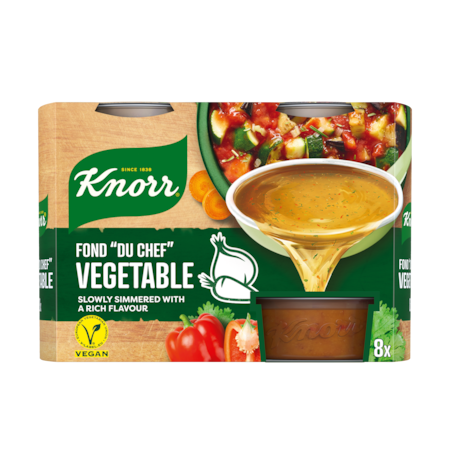Knorr Fond Du Chef Vegetable Stock Concentrate - 8x24 grams