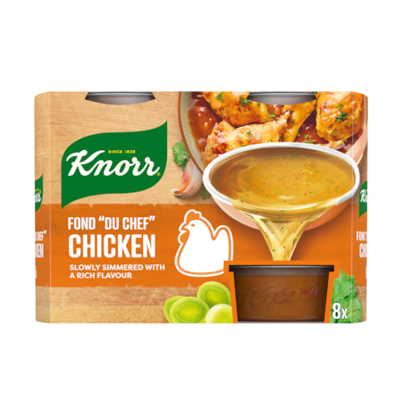 Knorr Fond Du Chef Chicken Stock Concentrate - 8x24 grams