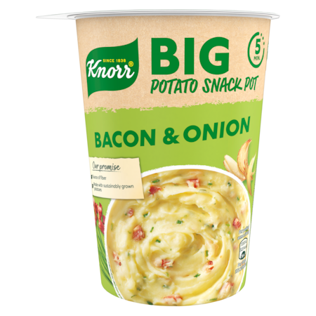Knorr Big Potato Snack Pot, Bacon & Onion - 88 grams