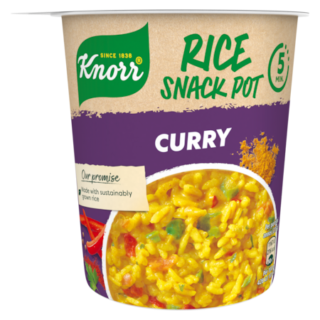 Knorr Rice Snack Pot, Curry - 66 grams