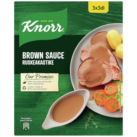 Knorr Brown Sauce - 3x3 dl