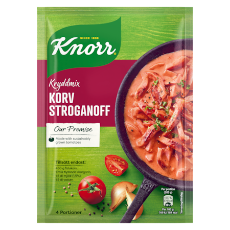 Knorr Spice Mix, Korv Stroganoff - 50 grams
