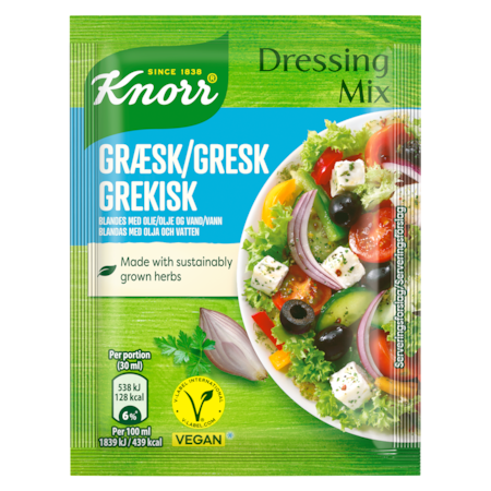 Knorr Dressing Mix, Greek - 3x9 grams