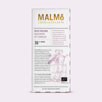 Malmö Chokladfabrik Real Passion 36% - 80 grams