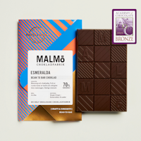 Malmö Chokladfabrik Esmeralda 70% - 58 grams