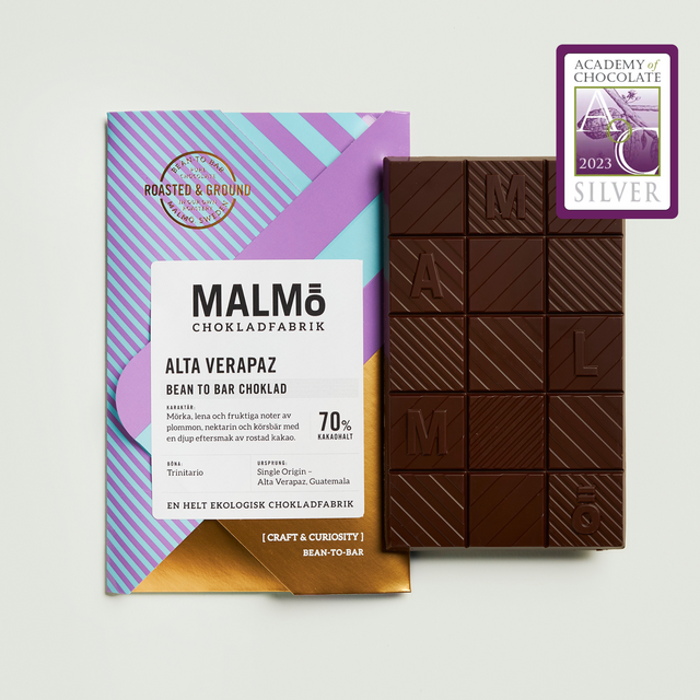 Malmö Chokladfabrik Alta Verapaz 70% - 58 grams