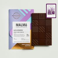 Malmö Chokladfabrik Alta Verapaz 70% - 58 grams