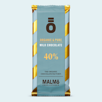 Malmö Chokladfabrik Milk Chocolate 40% - 55 grams