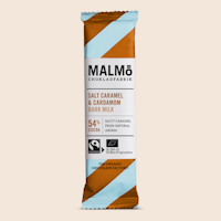 Malmö Chokladfabrik Salt Caramel & Cardamom 54% - 25 grams