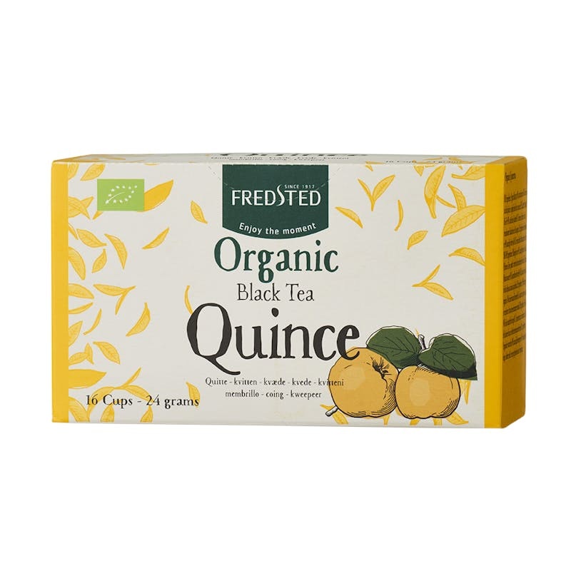 Fredsted Organic Black Tea Quince - 16 bags