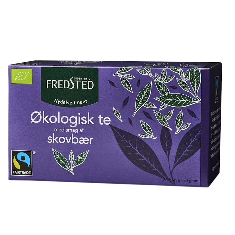 Fredsted Organic Black Tea Forest Fruit - 16 bags
