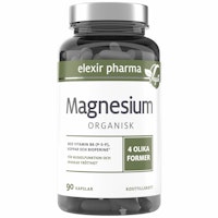 Elexir Pharma Organic Magnesium, 120 mg - 90 capsules