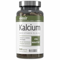Elexir Pharma Calcium + Vitamin D3 & K2 - 120 tablets