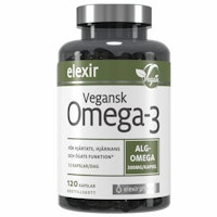 Elexir Pharma Omega-3 Vegan - 120 capsules