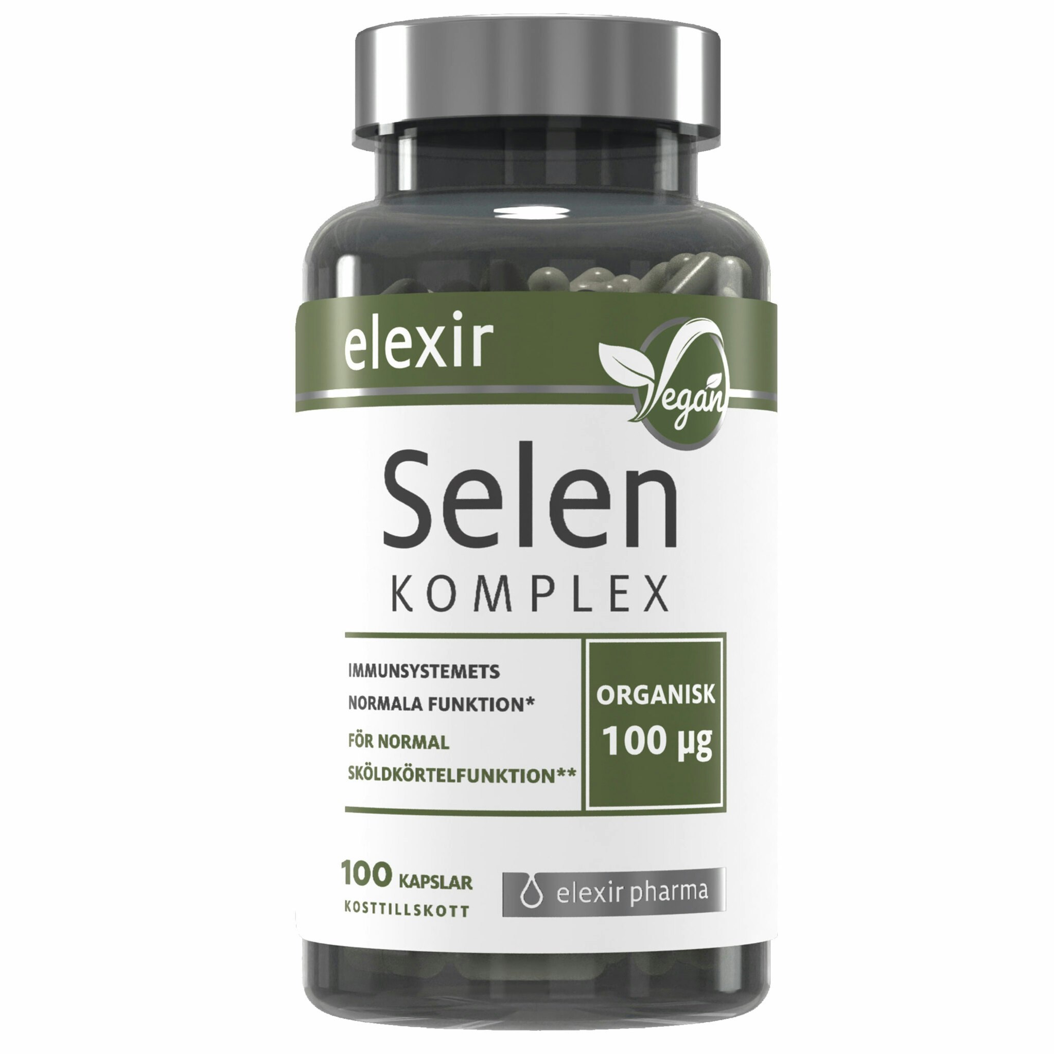 Elexir Pharma Selenium complex - 100 capsules