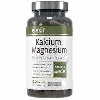 Elexir Pharma Calcium & Magnesium - 120 tablets