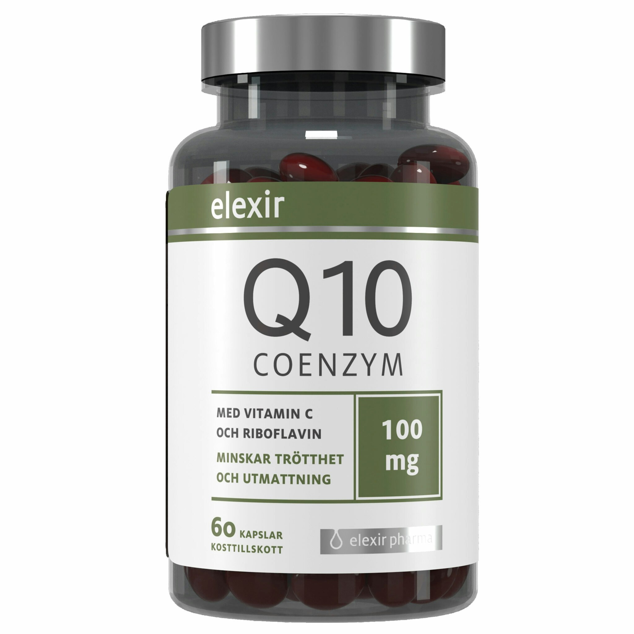 Elexir Pharma coenzyme Q10 - 60 capsules