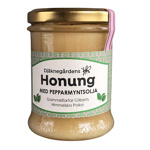 Djäknegårdens Honung Peppermint Honey - 250 grams
