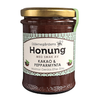 Djäknegårdens Honung Cocoa & Peppermint Honey - 250 grams