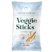 Svenska Lantchips Mäster Richard Veggie Sticks, Lightly Salted - 80 grams