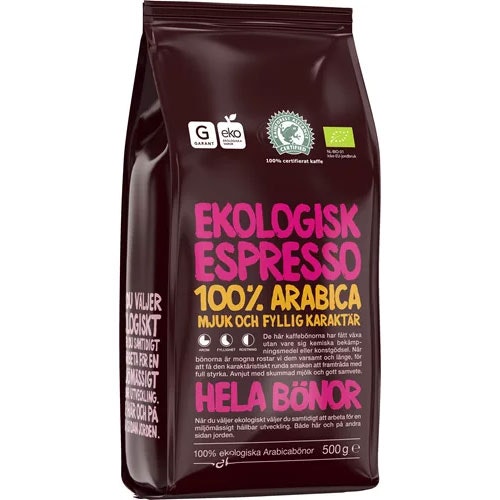 Garant Organic espresso beans - 500 grams