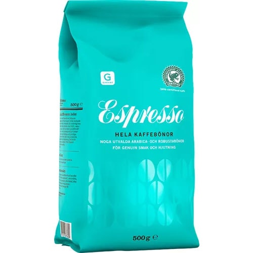 Garant Espresso Whole Beans - 500 grams