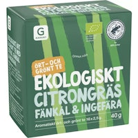 Garant Organic Tea, Lemongrass, Fennel & Ginger - 16 bags