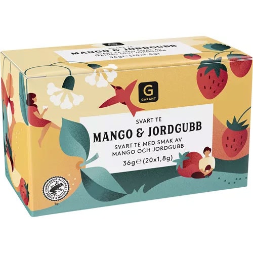 Garant Tea, Mango & Strawberry - 20 bags