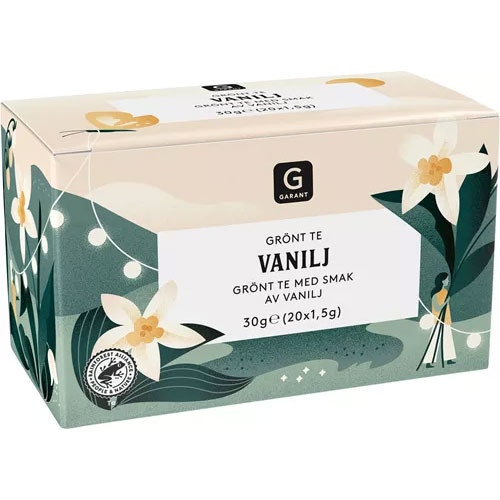Garant Tea, Vanilla - 20 bags