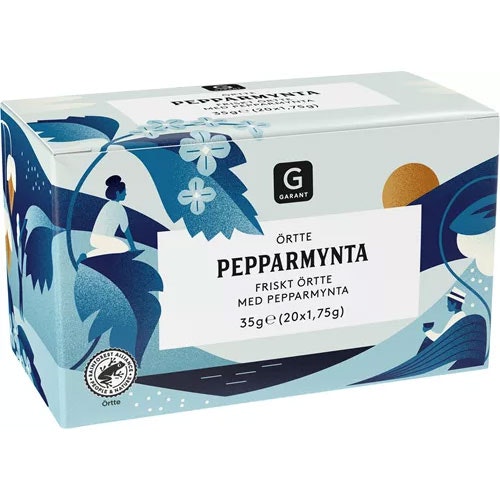 Garant Tea, Peppermint - 20 bags