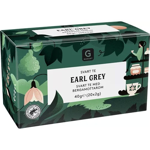 Garant Tea, Earl Grey - 20 bags
