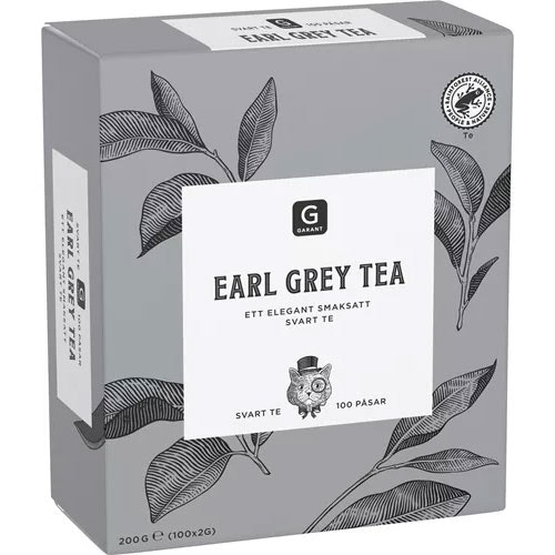 Garant Tea, Earl Grey - 100 bags