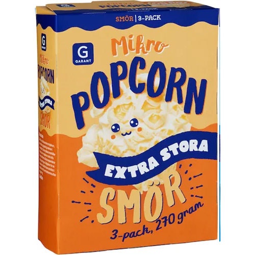 Garant Popcorn Butter - 270 grams
