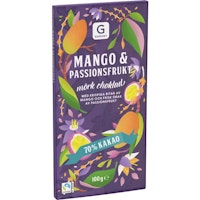 Garant Dark Chocolate, Mango & Passionfruit - 100 grams