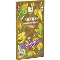 Garant Dark Chocolate, Banana - 100 grams