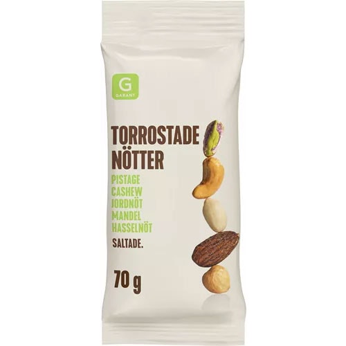 Garant Mix of dry-roasted & salted nuts - 70 grams