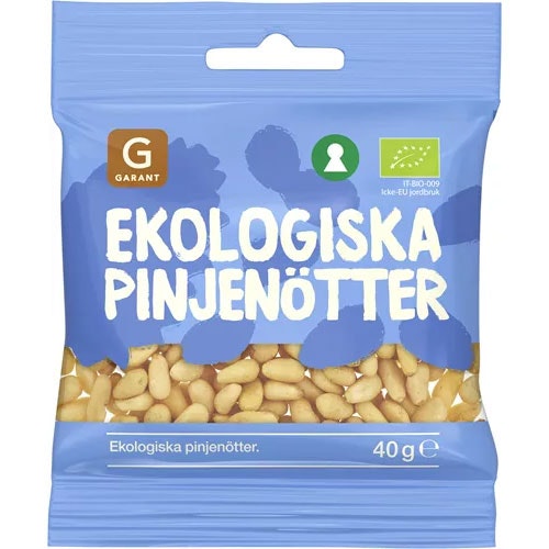 Garant Organic Pine Nuts - 40 grams