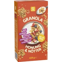 Garant Granola, Honey & Nuts - 425 grams
