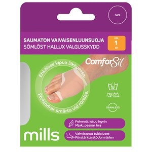 Mills Comforsil Seamless Hallux Valgus Protector - 1 pc S