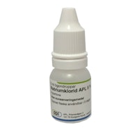 Sodium chloride APL, eye drops, solution 5% - 4 x 5 ml