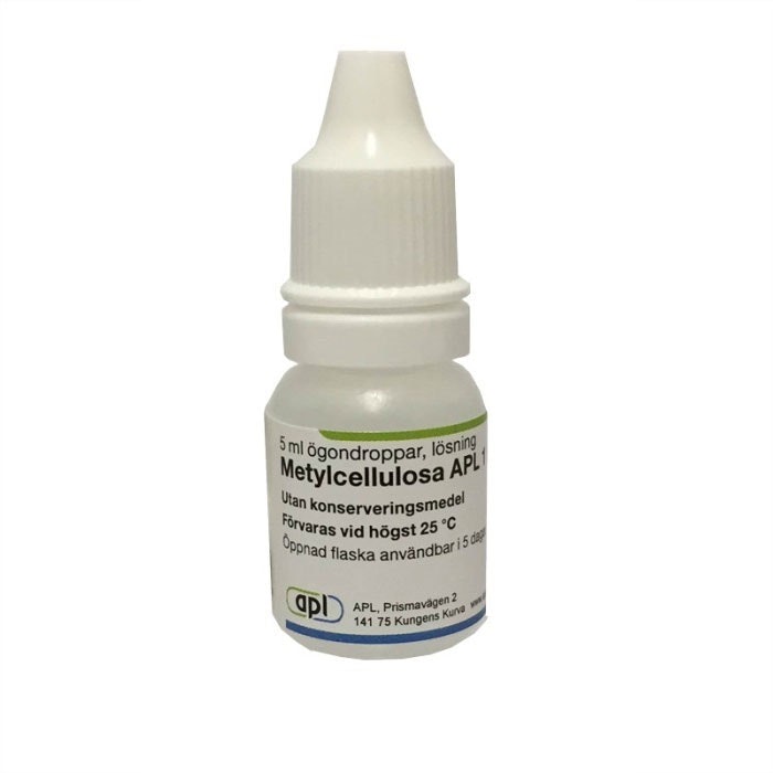 Methylcellulose APL, eye drops, solution 0.5% - 4 x 5 ml